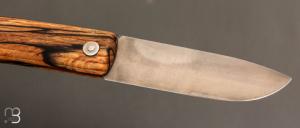 Couteau de poche Le Dodu Hêtre échauffé par Frédéric Maschio