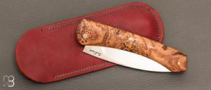    Couteau " Eliptix " custom de Florent Dall'ava - L'atelier Dall'ava