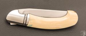   Couteau " Gouez " custom par Amaël Druez - Le Temps d'un Souffle - Mammouth