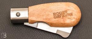   Couteau " Greffoir " Roger Orfèvre système K-Lock - Hêtre