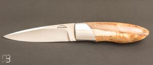 Couteau " Hunter " fixe par Schuyler Lovestrand - Ivoire de morse