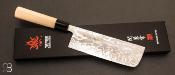 Couteau Japonais Kanetsune White paper steel damas  - Nakiri 165mm