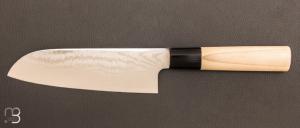 Couteau Japonais Tojiro Shippu damas - Santoku 18 cm