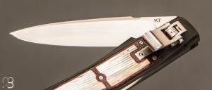    Couteau " K7 " custom de Rémy Dupoux - Couteaux Lubéron