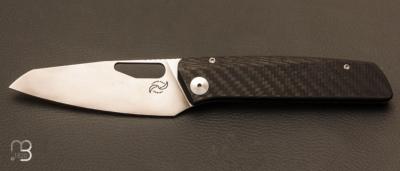 Couteau KUF EDC 4.0 Carbon Fiber par Liong Mah