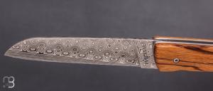   Couteau "L08" par Atelier Perceval - Bois de serpent et lame damas