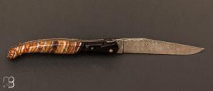   Couteau  "  Laguiole " de poche par Philippe Voissière