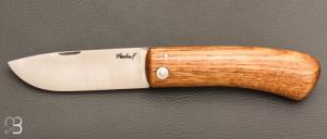    Couteau de poche Le Dodu Chêne par Frédéric Maschio - Lame inoxydable