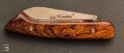 Couteau " Le Thiernois " manche en bois de fer par la coutellerie Le Thiernois