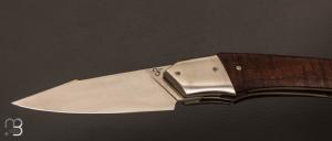  Couteau  "  Liner-Lock custom " par Florian Dreyer FD-Knives - Gidgee et lame en RWL34