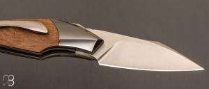  Couteau " Liner lock " custom par Samuel Jugieau - Richlite et lame en RWL34