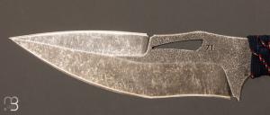 Couteau  "  Loken " par Opus Knives - N690 et Paracorde