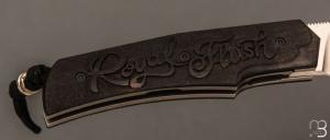    Couteau " Lultrafort Poker " de Rémi Lavialle - Ébène et RWL34 
