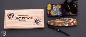   Couteau "Fujin N°001" Limited Edition 25ème anniversaire par Mcusta