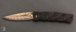   Couteau MC33C-NB Limited Edition 25ème anniversaire par Mcusta