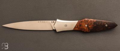   Couteau " Magna Pinna " fait main par Laraud Blade  - Bois de fer et 14C28