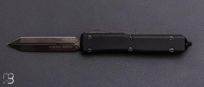   Couteau Automatique Microtech - Ultratech Spartan Signature Series DLC Standard DLC Hardware - 223-1 DLCTS