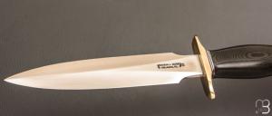    Couteau " Model 2 – 7"  Fighting Stiletto " par Randall - Micarta noir Commando shape