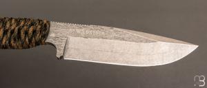   Couteau NG69 Édition Limitée 20 ans Wildsteer - Paracorde et lame stonewashed