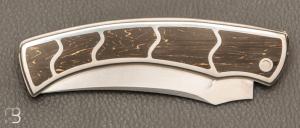 Couteau " Pointix " custom de Florent Dall'ava - L'atelier Dall'ava - Inox/Carbone Gold