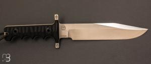 Couteau " Quebec One Outdoor " G10 noir par Pohl Force