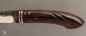 Couteau " Saami Puuko " fixe par Citadel Dep Dep - Rosewood et acier T508 forgé