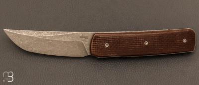   Couteau " Sanjo " Collaboration Guy Poggetti par Böker Plus - 01BO907