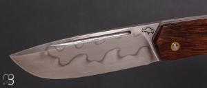     Couteau " Slipjoint " custom par Guy Poggetti - Micarta et C130