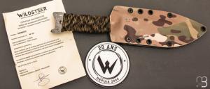  Couteau " TARASCO " Edition Limitée 20 ans de Wildsteer - X46Cr13 et paracorde