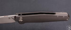    Couteau " Toko" flipper de Jens Anso - Titane et RWL34