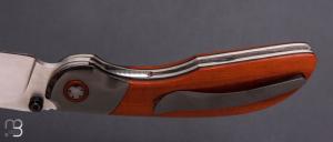    Couteau " Viper " custom de Stéphane Sagric - Micarta et RWL34