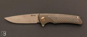    Couteau " Wave " Titane et M390 par Reate Knives