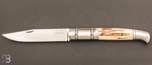  Couteau  " Yatagan " par Cyril Dagand - Ivoire de mammouth