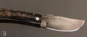   Couteau de poche corse Baby Dollar lame Damas de José Viale