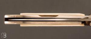 Couteau " custom " par Gaines Buddy - Nacre 