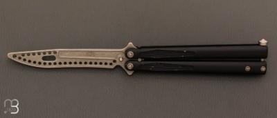  Couteau  papillon d'entrainement Microtech - Tachyon III Trainer Apocalyptic Standard - 174-10AP