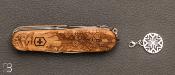 Couteaux suisse Victorinox Super Tinker Wood Winter Magic Limited Edition 2022 - 1.4701.63E1
