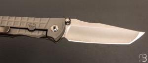    Couteau  " Umnumzaan Tanto Monkey Edge Frag Pattern " de Chris Reeve