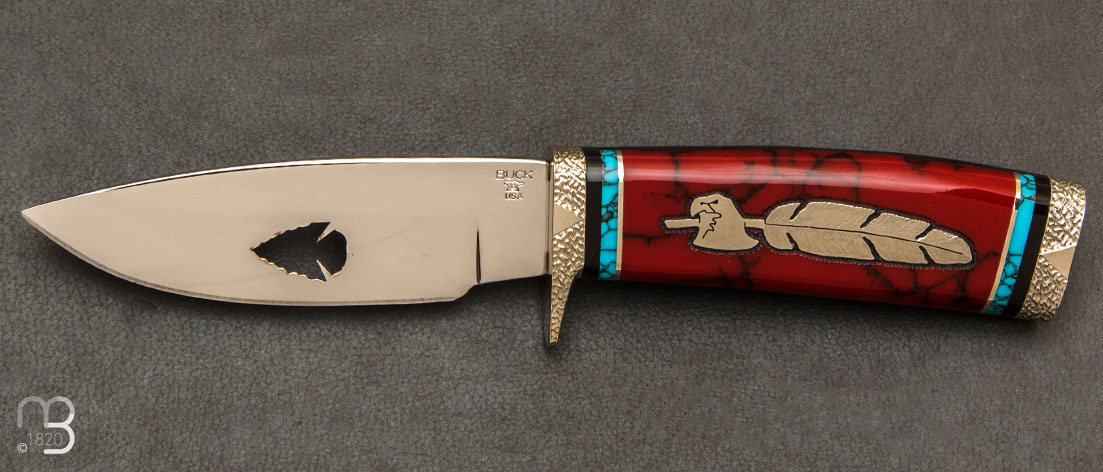 Couteau BUCK EAGLE FEATHER VANGUARD - Série limitée - 7192.YISLE1