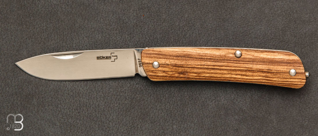 Couteau Böker Plus Tech Tool Zebrawood 1 - 01BO843