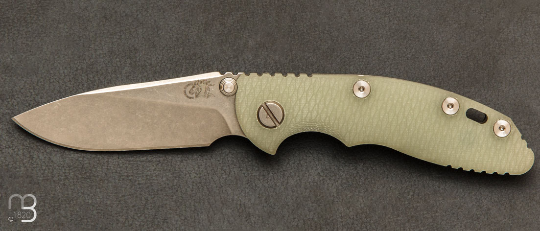 Couteau custom 3'' XM-18 Spanto Stw - Digital par Rick Hinderer