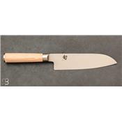 Couteau Japonais de cuisine KAI Shun Classic White santoku 180 mm - DM.0702W