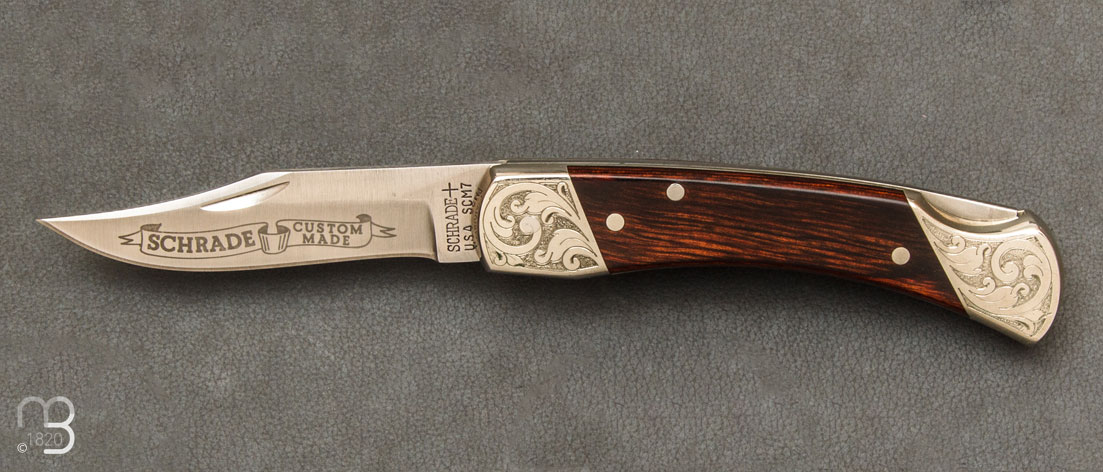 Couteau Schrade " Custom Made