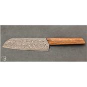 Victorinox Swiss Modern Santoku Damask Limited Edition 2020 Wood Walnut