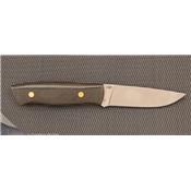 Couteau droit ENZO Trapper 95 micarta vert 2015