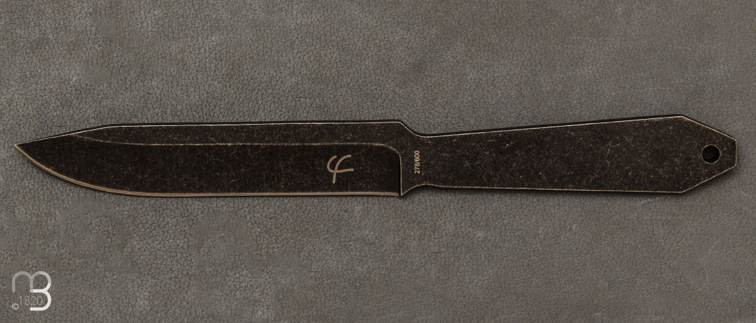 Couteau de cou "Lancer knife" de Fred Perrin