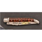 11cm Snakewood Laguiole pocket knife