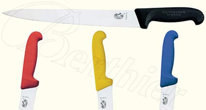 Couteau tranchelard Fibrox couleur 300 mm