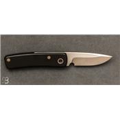 Couteaux Morris Knives Drop Point Micarta Noir