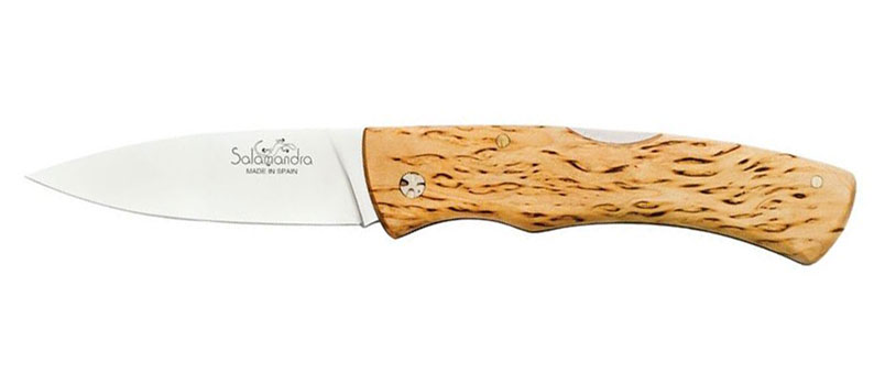 Couteau de poche à pompe 11,5cm Bouleau HB_64214